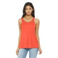 BELLA+CANVAS Women's Flowy Racerback Tank.