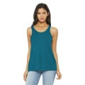 BELLA+CANVAS Women's Flowy Racerback Tank.