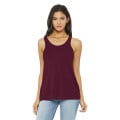 BELLA+CANVAS Women's Flowy Racerback Tank.