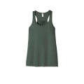 BELLA+CANVAS Women's Flowy Racerback Tank.