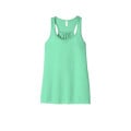 BELLA+CANVAS Women's Flowy Racerback Tank.