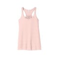 BELLA+CANVAS Women's Flowy Racerback Tank.