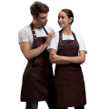 13 oz. Canvas Kitchen Apron w/ Buttons & 2 front pockets