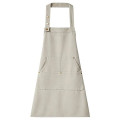 13 oz. Canvas Kitchen Apron w/ Buttons & 2 front pockets