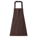 13 oz. Canvas Kitchen Apron w/ Buttons & 2 front pockets