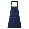13 oz. Canvas Kitchen Apron w/ Buttons & 2 front pockets