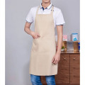12 oz. 100% Cotton Waterproof Kitchen Apron w/ 2 Pockets