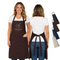 13 oz. Thick Canvas Kitchen Apron w/ 2 Pockets, Antifouling