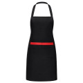 8 oz. Uniform fabric two-tone Kitchen aprons w/ 2 pockets