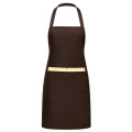 8 oz. Uniform fabric two-tone Kitchen aprons w/ 2 pockets