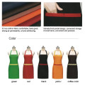 8 oz. Uniform fabric two-tone Kitchen aprons w/ 2 pockets