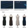 100% Cotton Canvas Kitchen Aprons w/ Detachable cross straps