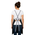 14 oz Thick Canvas Kitchen Apron w/ Cross Straps & 3 Pockets