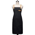 14 oz Thick Canvas Kitchen Apron w/ Cross Straps & 3 Pockets