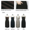 14 oz Thick Canvas Kitchen Apron w/ Cross Straps & 3 Pockets