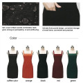 12 oz Woven knitted Kitchen Apron w/ Back support & 2 pocket