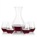 Adelita Carafe & Reina Stemless Wine