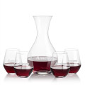 Adelita Carafe & Reina Stemless Wine