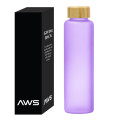 Aws 20 Oz. Belle Glass Bottle With Bamboo Lid