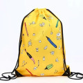 210D Sublimated Drawstring Bag w/ Reinforced Edge 14" x 17"