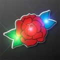 Red Rose LED Body Light Pin