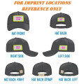 Constructed 6 panel Sandwich Caps w/ Metal Tuck in Buckle