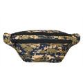 Camouflage Fanny Pack w/ 3 Zippers & Custom Logo, 13"W x 6"H