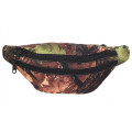 Camouflage Fanny Pack w/ 3 Zippers & Custom Logo, 13"W x 6"H