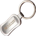 Oval Metal Keytag