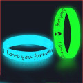 Glow in Dark Silicone Wristbands