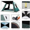 Anti-UV Pop Up Camping Tent