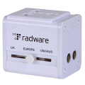 UNIVERSAL INTERNATIONAL TRAVEL AC ADAPTER WITH USB PORT