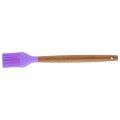 Silicone Kitchen Brush with Wooden Handle, Optional Cooking