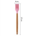 Silicone Kitchen Brush with Wooden Handle, Optional Cooking