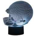 Football Helmet 3D LED Lamp