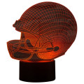 Football Helmet 3D LED Lamp