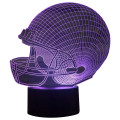 Football Helmet 3D LED Lamp