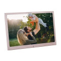 Metal 12" Digital Picture Frame Plays Video, Music and Slide