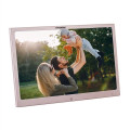 Metal 12" Digital Picture Frame Plays Video, Music and Slide