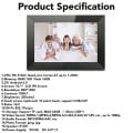 10" Wi-Fi Digital Picture Frame Remote Photo & Video Updates