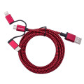 Apple MFI Certified Cable with Lightning, Type C and Micro c