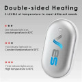 Pebble Pocket Hand Warmer Power Bank 5200mAh Double Sided