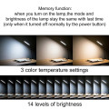 Clip LED Reading Lamp with 3 Color Temperatures