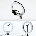 10" Selfie Ring Light With Tripod Stand & Cell Phone Holder