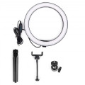 10" Selfie Ring Light With Tripod Stand & Cell Phone Holder