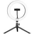 10" Selfie Ring Light With Tripod Stand & Cell Phone Holder