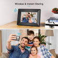 8" Smart Wi-Fi Digital Photo Frame Share Images & Videos Any