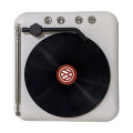 SonicWave Retro Record Player Shaped Bluetooth Speaker