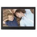 7" LCD Digital Photo Frame W/Brushed Metal Finish