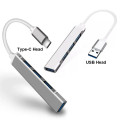 Ultra Slim Type C USB 3.0 Hub 4 Ports